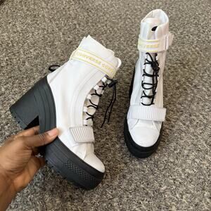 CONVERSE Chuck Taylor All Star GR 82 XX HI Size 6 White Black Platform Chunky